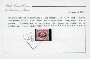 1877/90 - Prima emissione, serie ... 