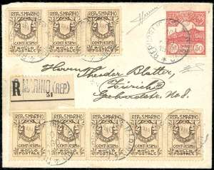 1911 - 1 cent. Stemma, fondo ... 