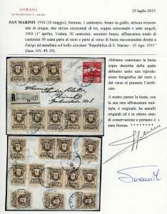 1911 - 1 cent. Stemma, fondo ... 