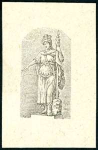 1918 - Pro combattenti, prova in nero del ... 