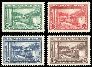 1932 - Ferrovia, serie completa (164/167), ... 