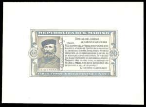 1932 - 20 cent. Garibaldi (169), prova di ... 