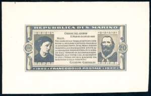 1932 - 20 cent. Garibaldi (169), prova di ... 