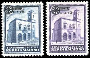 1934 - Palazzetto della Posta soprastampati ... 