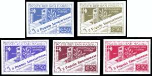 1943 - 50 cent. Propaganda per la stampa ... 