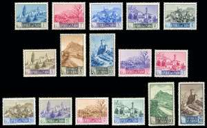 1949/50 - Paesaggi, serie completa ... 