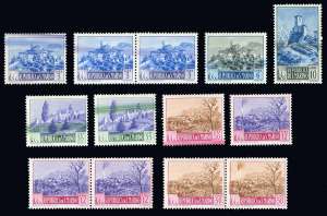 1949 - Paesaggi (344,347,349,350,352,353), ... 