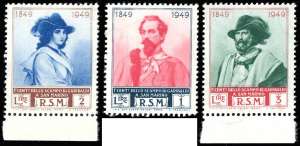 1949 - 1 lira, 2 lire, 3 lire Garibaldi, ... 