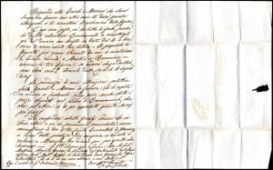 1859 - 20 cent. azzurro scuro ... 