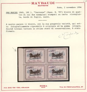 1969 - 180 lire Carrozze, coppia ... 