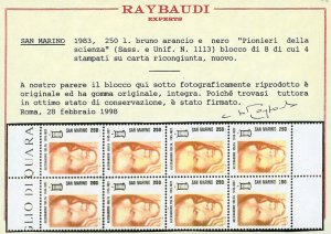 1983 - 250 lire Scienza - Volta, ... 