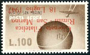 1947 - 100 lire Giornata filatelica, ... 