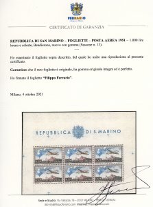 1951 - 1.000 lire Bandierone, ... 