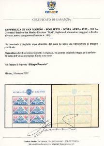 1952 - 200 lire Giornata ... 