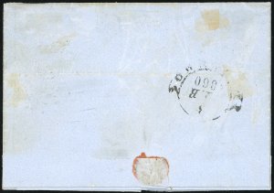 1860 - 20 cent. lilla violaceo ... 