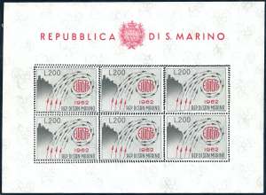 1962 - 200 lire Europa, doppia dentellatura ... 