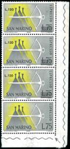 1965 - 120 lire su 75 lire ... 