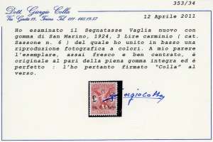 1924 - 3 lire (6), ottima ... 