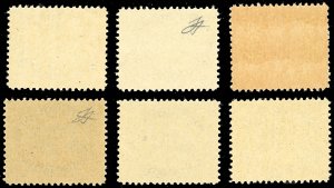 1946 - Righe larghe, carta bianca, ... 