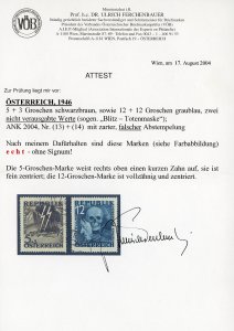 AUSTRIA 1946 - Mostra ... 