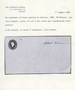 AUSTRIA INTERI POSTALI 1861 - 30 ... 