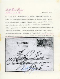 1859 - 1 grano rosa, 2 grana rosa, ... 
