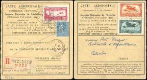 FRANCIA POSTA AEREA 1930 - Carta aeropostale ... 