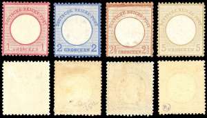 GERMANIA REICH 1872 - 1 g., 2 g., 2 1/2 g., ... 