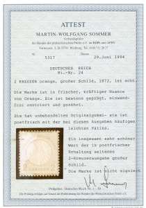 GERMANIA REICH 1872 - 1 kr., 2 ... 