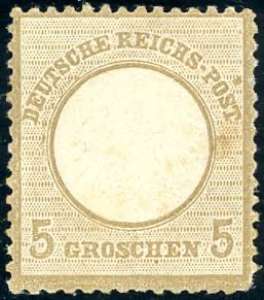 GERMANIA REICH 1872 - 5 g. Aquila, piccolo ... 