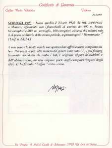 GERMANIA REICH 1928 - Eccezionale ... 