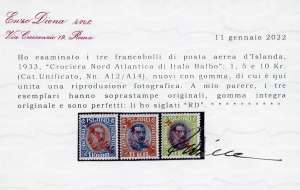 ISLANDA POSTA AEREA 1933 - ... 