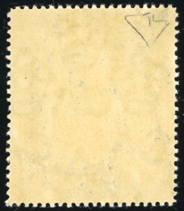 MALTA 1914 - 10 s. nero, filigrana ... 