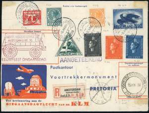 OLANDA POSTA AEREA 1938 - ... 