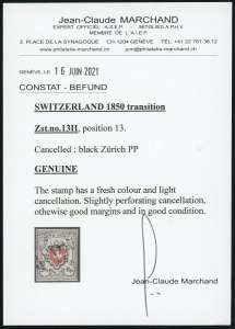 SVIZZERA 1850 POSTE FEDERALI - 2 ... 