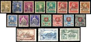 SVIZZERA SERVIZIO 1924/27 - Soprastampati ... 