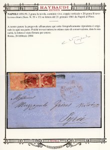 1861 - 20 grana rosa chiaro, II ... 