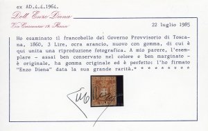 TOSCANA GOVERNO PROVVISORIO 1860 - ... 