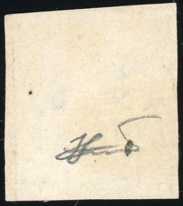 1858 - 50 grana rosa brunastro ... 