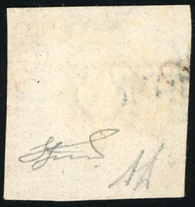 1858 - 50 grana rosa brunastro ... 