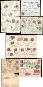 REGNO DITALIA ASSICURATE 1911/1932 - Sette ... 