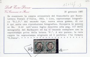 REGNO DITALIA B.L.P. 1921/1923 - ... 