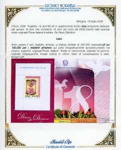 REPUBBLICA ITALIANA FOGLIETTI 2006 ... 