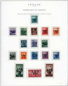 TRIESTE A AMG-FTT 1947/1954 - Collezione ... 