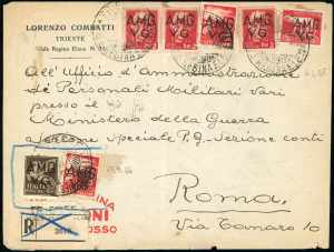 TRIESTE AMG-VG 1946 - Sette buste ... 