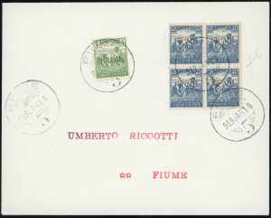 FIUME 1918/1921 - Piccolo ma ... 