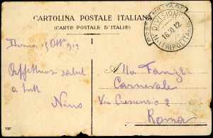 COLONIE ITALIANE POSTA MILITARE IN ... 