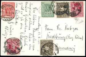 EGEO 1912/1943 - Dieci lettere ... 