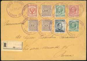 EGEO 1912/1943 - Dieci lettere ... 