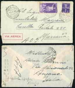 ERITREA 1938 - Bellinsieme di 7 ... 